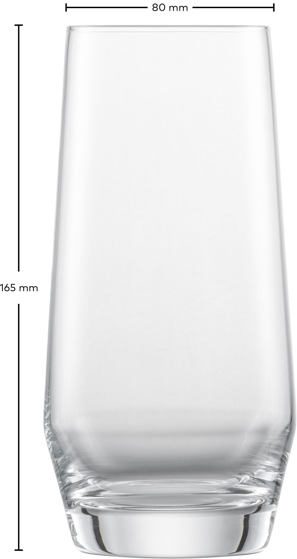 Zwiesel Glas Pure Longdrinkglas – Set van 4 – Elegant Kristal