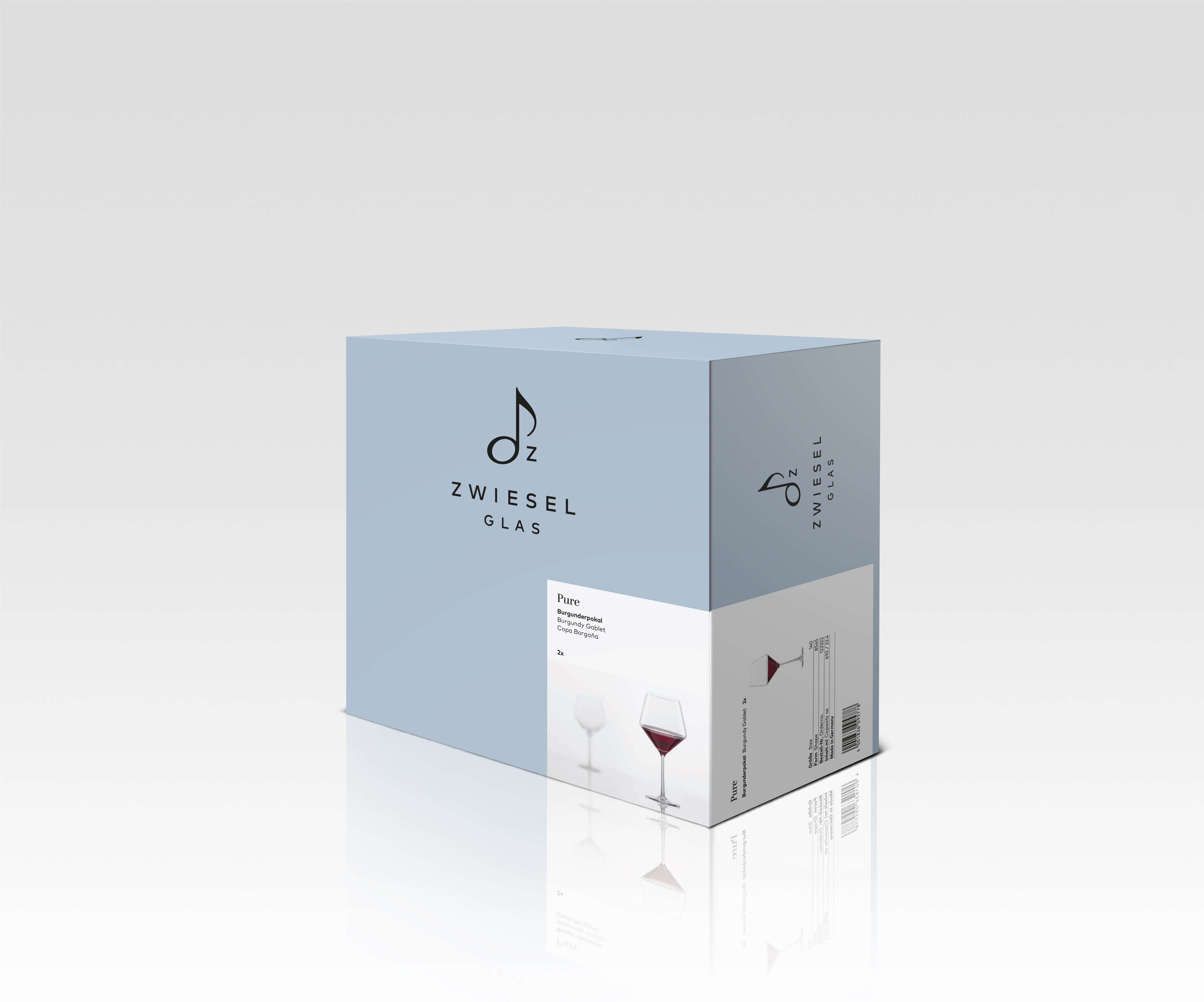 Zwiesel Glas Pure Burgundy Set van 2 | Elegant & Puur