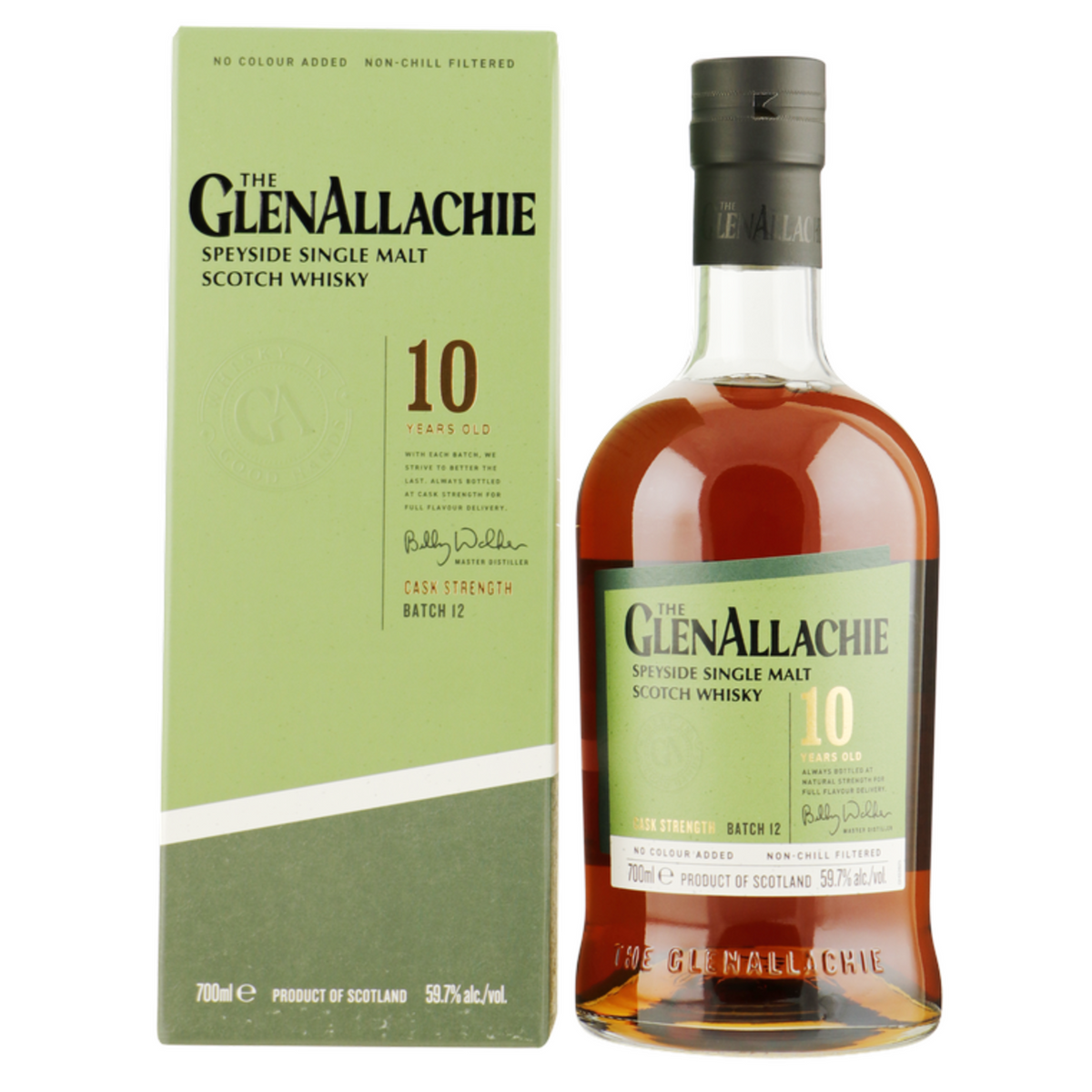 GlenAllachie 10 Year Old Cask Strength Batch #12