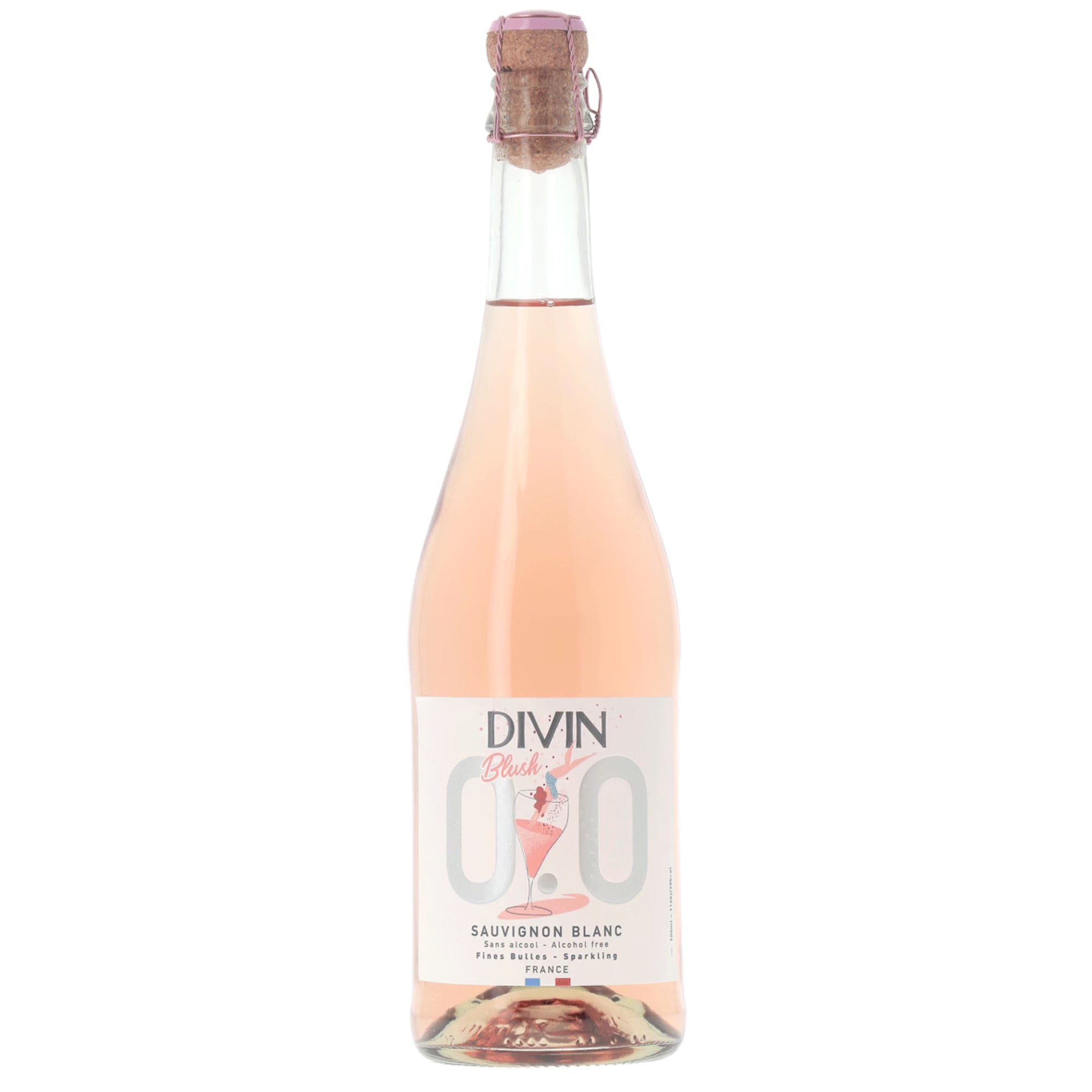 Divin Sauvignon Blanc Sparkling Blush 0.0%