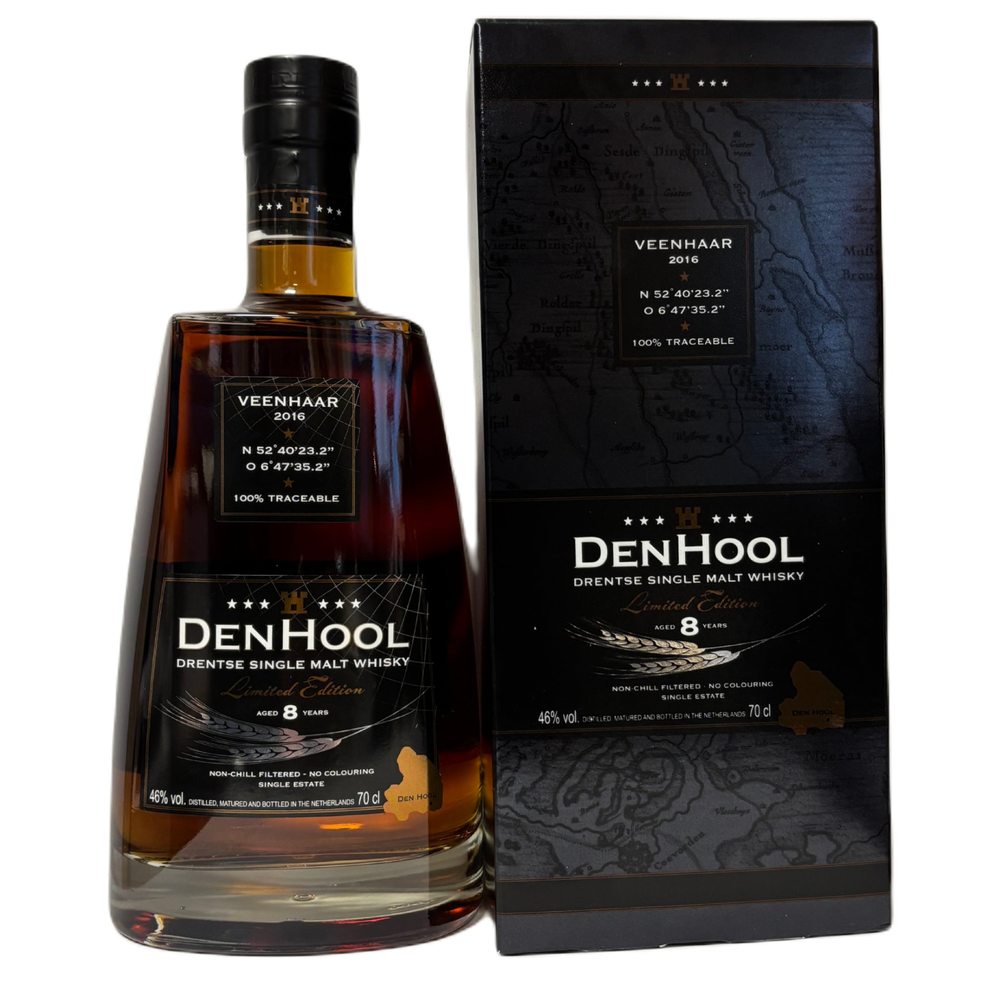 DenHool Whisky Drentse Single Malt 8 Jaar