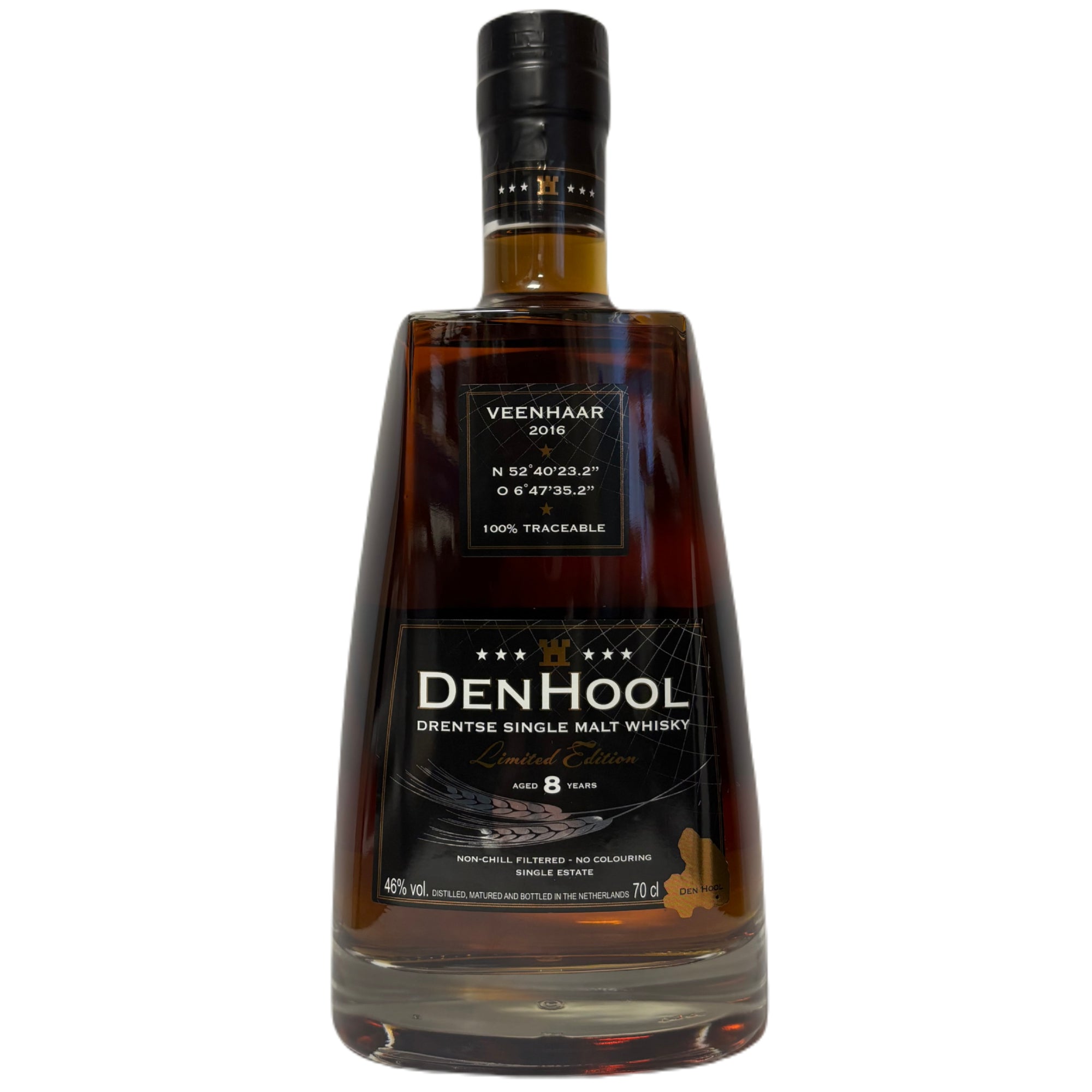 DenHool Whisky Drentse Single Malt 8 Jaar