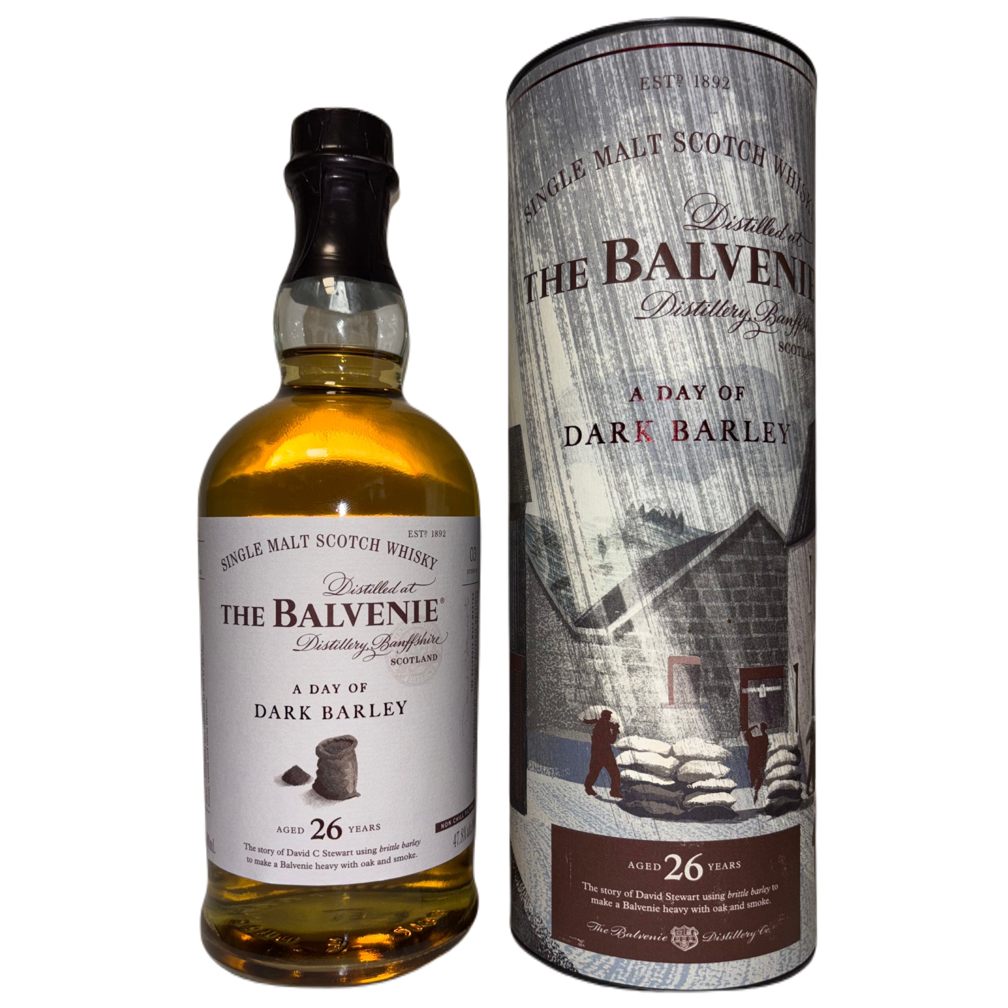 Balvenie 26-Year-Old - A Day of Dark Barley (Vat Nummer 6863, Bottle No. 102)