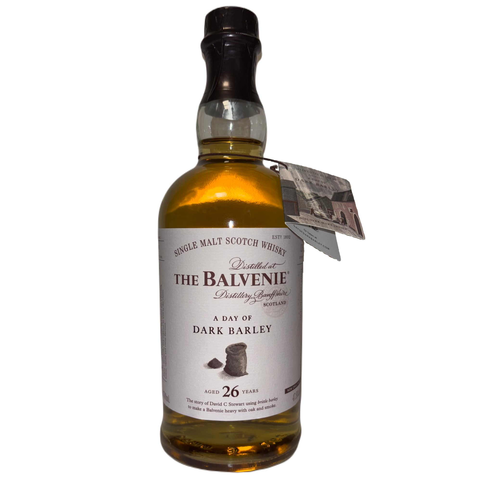 Balvenie 26-Year-Old - A Day of Dark Barley (Vat Nummer 6863, Bottle No. 102)