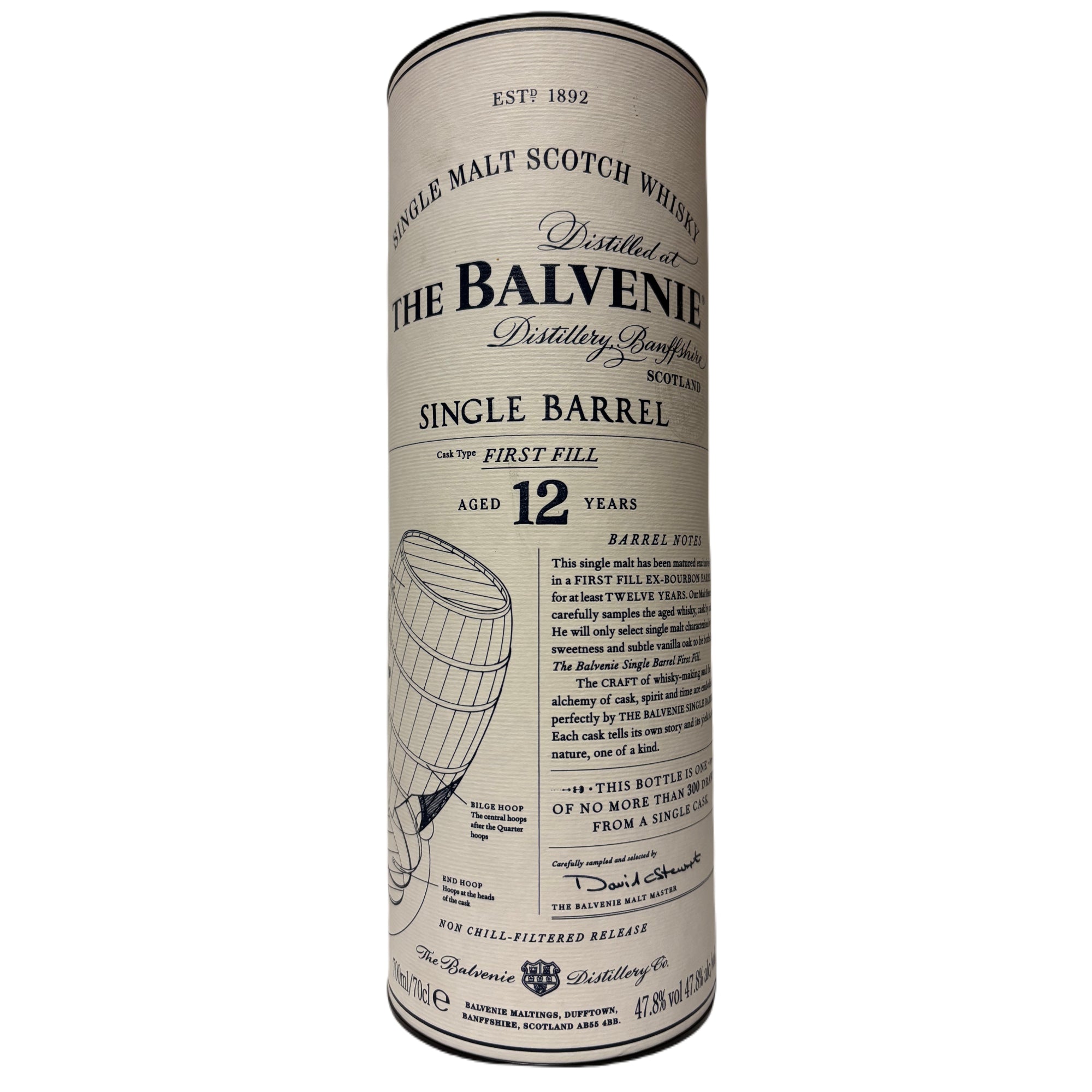 The Balvenie Single Barrel 12 Year Old – Cask First Fill