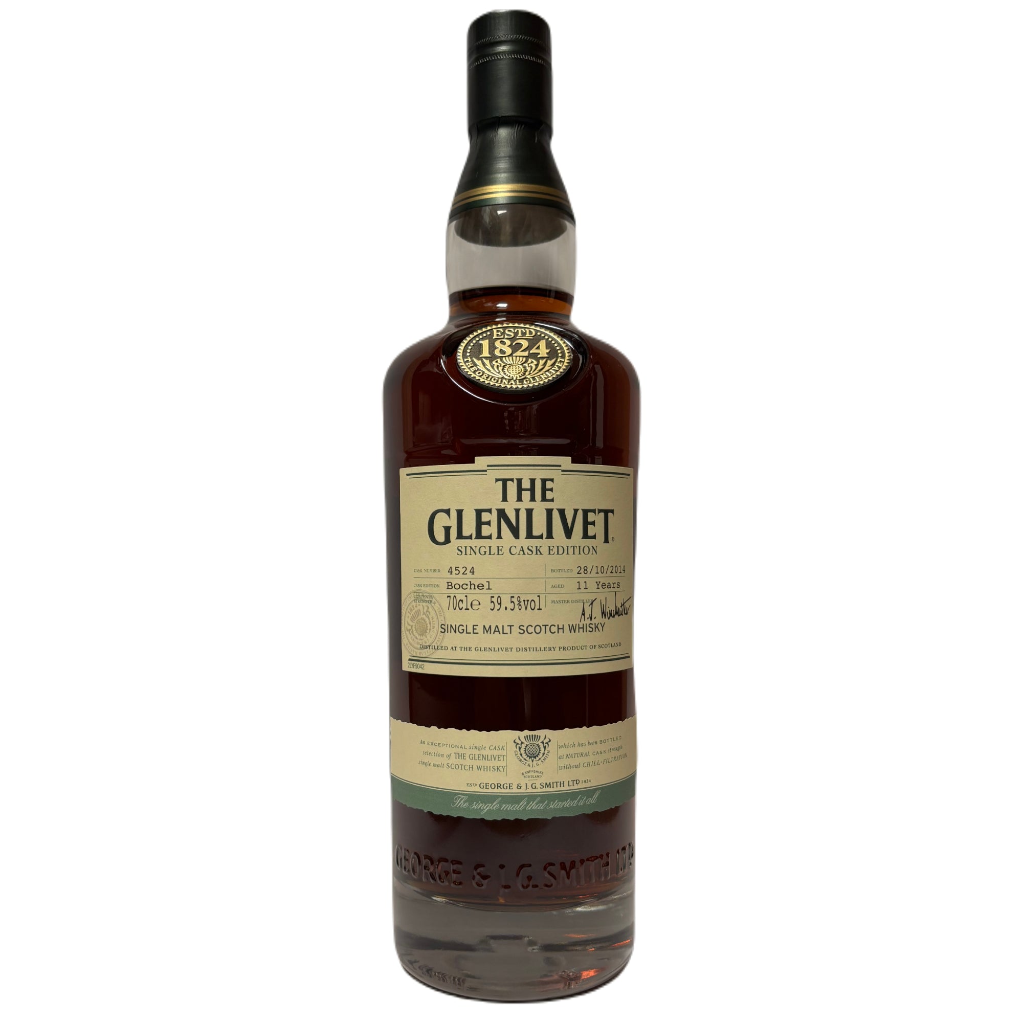 Glenlivet 11 Year Old – Bochel – Cask 4524