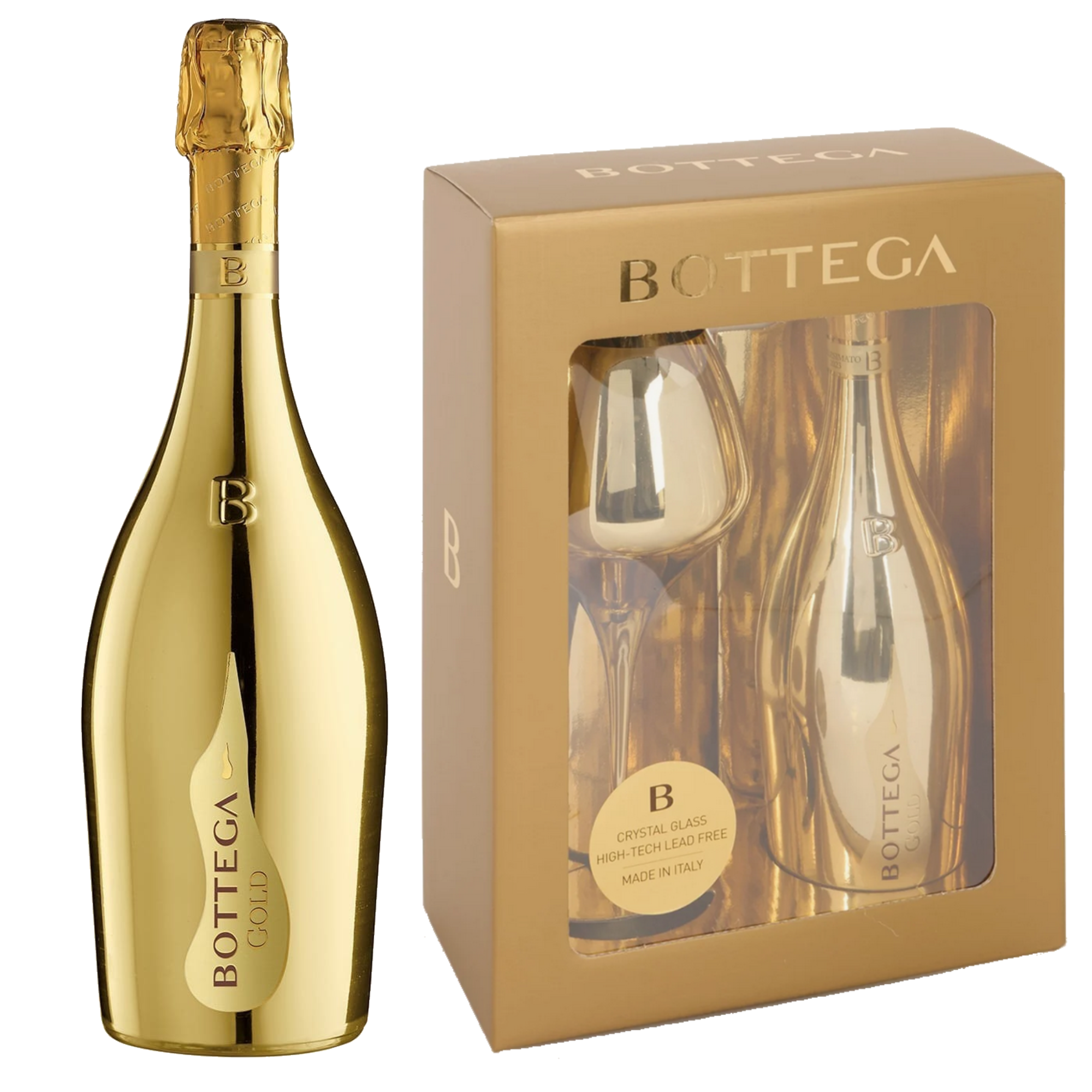 BOTTEGA GOLD Prosecco DOC Spumante Brut Giftbox