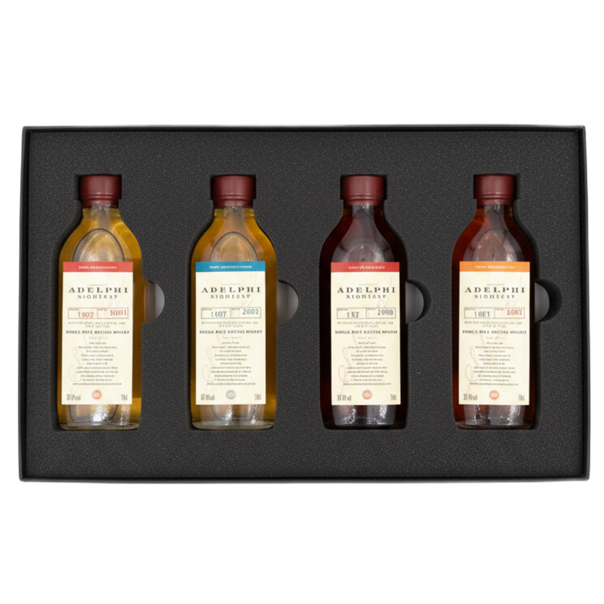 Adelphi Nightcap Rare Scotch Whisky – 4 x 10cl